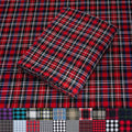 Pico Textiles 10 Yards Bolt Red and Black Tartan Plaid Flannel Fabric by PicoTextiles