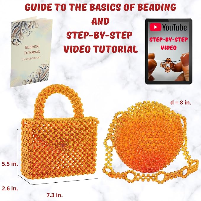Arts and Crafts for Adults: Craft Supplies for Weaving Beaded Cute Things. DIY - Image 4