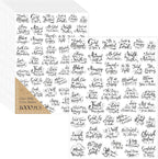 1000 PCS Bible Verse Stickers by Stickyourhappymoment