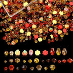 ZHIYUXI 1150PCS Orange Beads Fall Beads by VisittheZHIYUXI