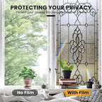 Stained Glass Window Privacy Film Static Cling - Image 5
