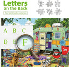 MINIWAN Puzzles for Adults 500 Pieces, Lakeside Camping Jigsaw Puzzle | - Image 3