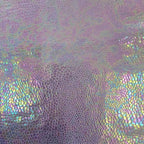 Generic Snake Skin HOLOGRAM 4-Way STRETCH Nylon-Spandex Foil Fabric 58/60"" Wide - Image 2
