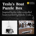 Tesla's Boat-Escape Room Game in a Box-Electronic Puzzle Box-Brain Teaser - Image 3