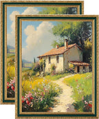 eletecpro 11x14 Vintage Picture Frame, Glass Cover, Horizontal or Vertical by eletecpro