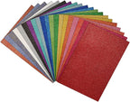 Better Office Products 20 Pack Extra Large Glitter Foam Sheets, 12 x 17.5 Inch - Image 2
