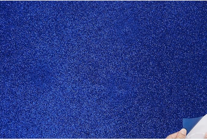 Allgala Jumbo Self-Adhesive Glitter EVA Foam Sheets 10 Pack 16x24 inch Paper by Allgala