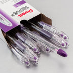 Pentel RSVP Ballpoint Pen, Fine Line, Violet Ink, Box of 12 - Image 4