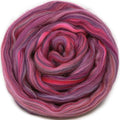 Living Dreams Yarn Festival Merino Wool Fiber. Colorful Combed top roving by LivingDreamsYarn