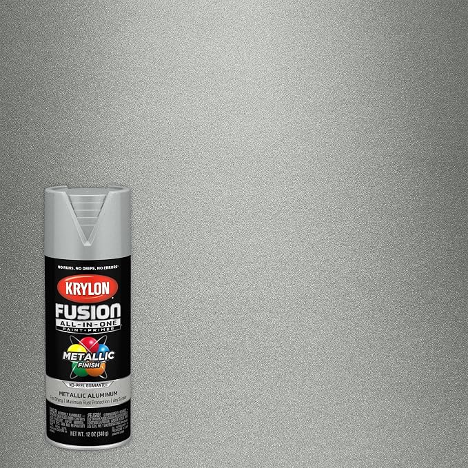 Krylon Fusion All-In-One Metallic Spray Paint & Primer, Aluminum - Image 2