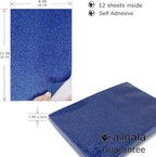 Allgala 12 Pack Glitter EVA Foam Paper 8 x 12inch Sheets-Royal Color Self - Image 2