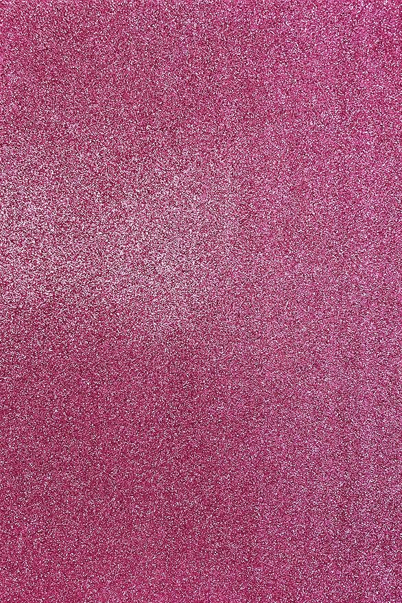 Allgala 12 Pack Glitter EVA Foam Paper 8 x 12 inch Sheets-Fuchsia-Perfect by Allgala
