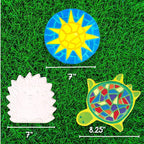Creative Roots Mosaic Turtle, & Sun - Image 5