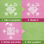 Petal Quilting Templates Set of 4 - Image 3