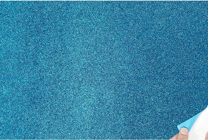 Allgala X-Large Self-Adhesive Glitter EVA Foam Sheets 12 Pack 12x16 inch Paper by Allgala