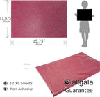 Allgala X-Large Glitter EVA Foam Sheets 12 Pack 12x16 inch Paper Sheets- - Image 2