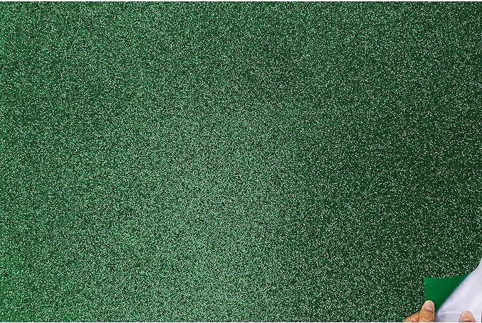 Allgala Jumbo Self-Adhesive Glitter EVA Foam Sheets 10 Pack 16x24 inch Paper by Allgala