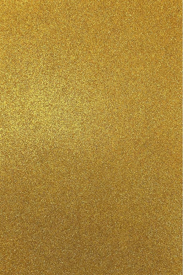 Allgala 12 Pack Glitter EVA Foam Paper 8 x 12inch Sheets-Gold-Perfect by Allgala