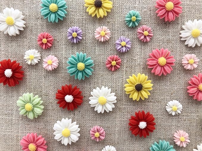 Temoyj Decorative Thumb Tacks 24 Pcs Colorful Cute Pushpins - Image 4