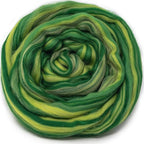 Festival Merino Wool Fiber. Colorful Combed top roving by LivingDreamsYarn