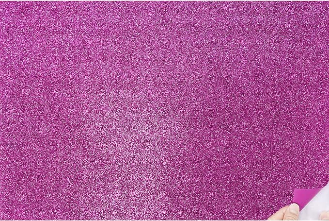 allgala Jumbo Self-Adhesive Glitter EVA Foam Sheets Paper Sheets by Allgala