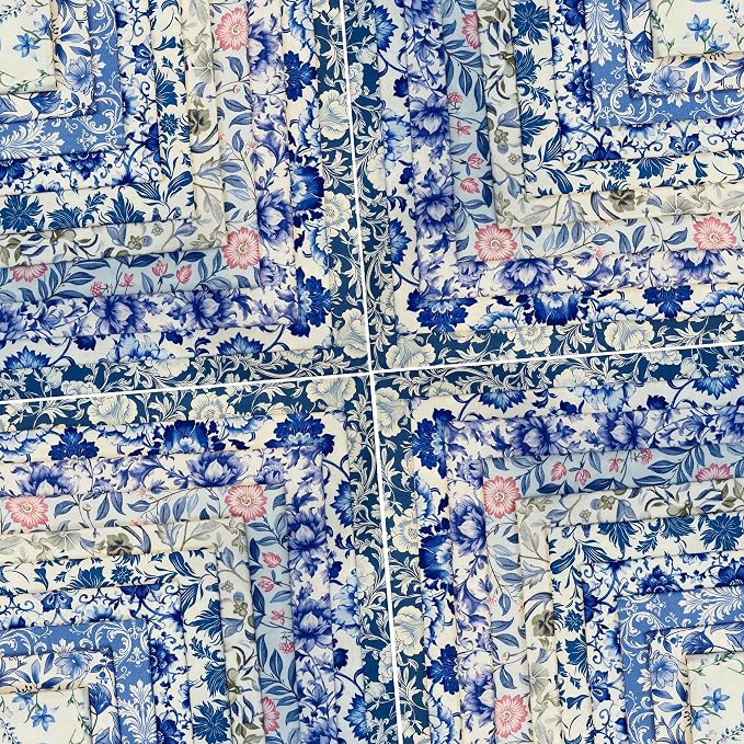 4"x4"200pcs Cotton Fabric Squares - Image 8