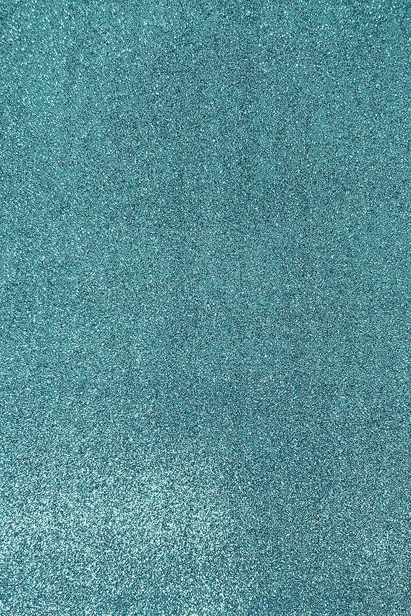 Allgala 12 Pack Glitter EVA Foam Paper 8 x 12inch Sheets-Turqouise-Perfect by Allgala
