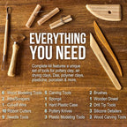 U.S. Art Supply Pottery & Clay Tools Set - Image 4