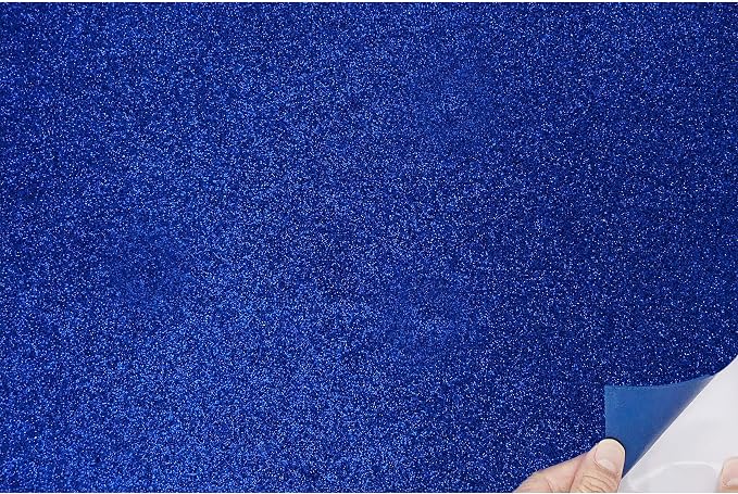 Allgala X-Large Self-Adhesive Glitter EVA Foam Sheets 12 Pack 12x16 inch Paper by Allgala