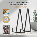 IPAME 10 Inch Large Plate Stands - Image 3