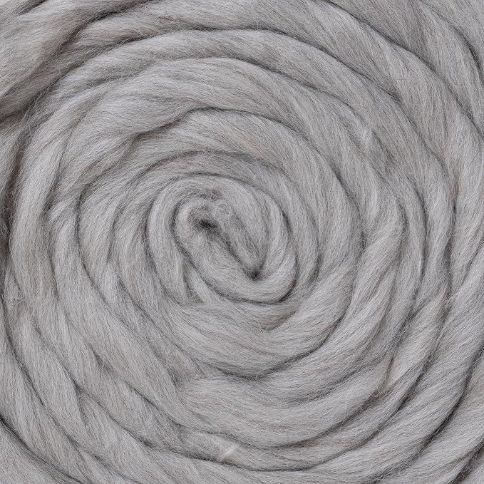 Kondoos Natural Wool roving, 2 OZ. Best Wool - Image 5
