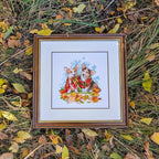 RIOLIS - Ready for Autumn 2002, Dogs Cross Stitch Kits 9¾" x 9¾", Counted Cross - Image 9