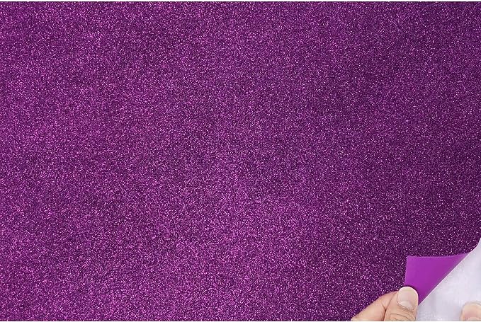 allgala Self-Adhesive Glitter EVA Foam Paper Sheets Perfect by Allgala