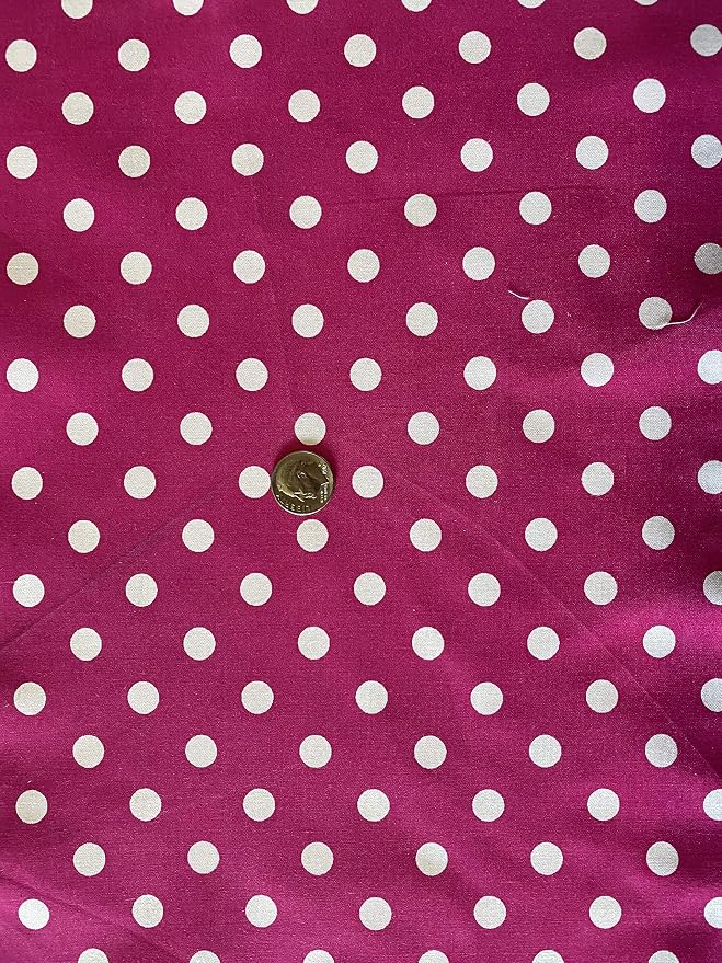 Valentina Textile inc Small Polka Dot Poly Cotton Multi-Colors 60" Wide - Image 2