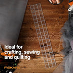 Fiskars Sewing Ruler, Sewing and Quilting Supplies, Arts and Craft Supplies - Image 5