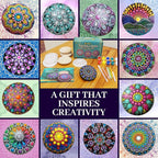 Mandala Rock Painting Kit – Mandala Dotting Tools Set - Image 6