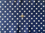 Valentina Textile inc Small Polka Dot Poly Cotton Multi-Colors 60" Wide by VALENTINATEXTILEINC