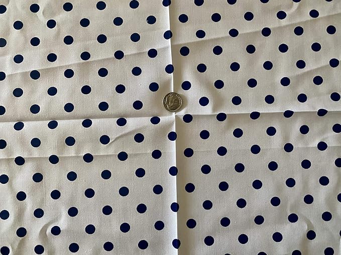 Valentina Textile inc Small Polka Dot Poly Cotton Multi-Colors 60" Wide - Image 2