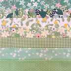 Cotton Fabric DIY Making Supplies Quilting Patchwork Fabric Fat Quarter Bundles by LMAEZNER