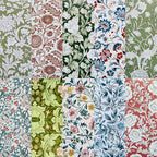 50pcs 12 x 12 inches Multicolor Cotton Fabric Bundle Squares - Image 2