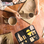 U.S. Art Supply Pottery & Clay Tools Set - Image 6