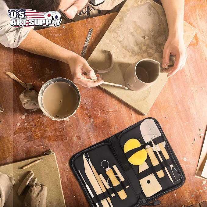 U.S. Art Supply Pottery & Clay Tools Set - Image 6