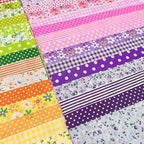 Cotton Fabric DIY Making Supplies Quilting Patchwork Fabric Fat Quarter Bundles - Image 3