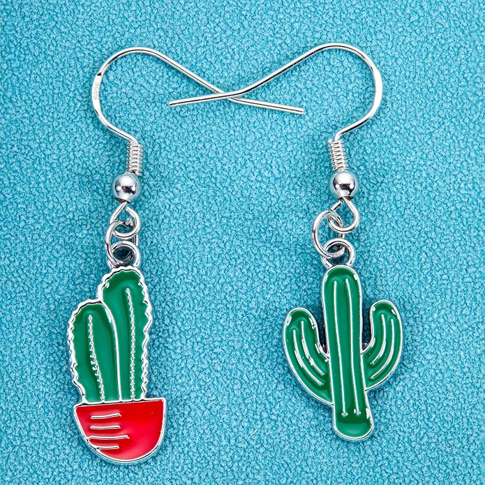 Silver-Tone Enamel Charms Set for DIY Jewelry Making - Image 5