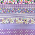 Cotton Fabric DIY Making Supplies Quilting Patchwork Fabric Fat Quarter Bundles by Antetek