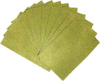 Allgala 12 Pack Glitter EVA Foam Paper 8 x 12inch Sheets-Lime-Perfect - Image 3