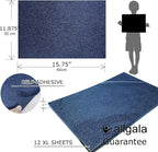 Allgala X-Large Self-Adhesive Glitter EVA Foam Sheets 12 Pack 12x16 inch Paper - Image 2