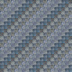 HANPATQUI 50PCS 10 x 10 inch Grey Printed 100% Cotton Fat Quarters Fabric - Image 3