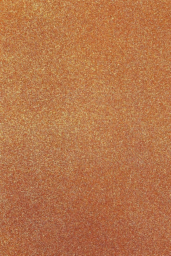 Allgala 12 Pack Glitter EVA Foam Paper 8 x 12inch Sheets-Orange-Perfect by Allgala