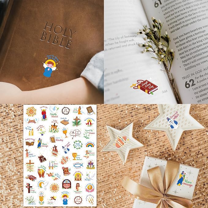 1000 PCS Bible Verse Stickers - Image 7